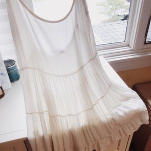 Brandy Melville White Classic Jada Dress